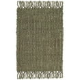thumbnail image 4 of SAFAVIEH Natural Fiber Clara Braided Jute Area Rug, Green, 8' x 10', 4 of 9