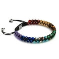 thumbnail image 3 of Rainbow Chakra | Mini | 7 Gemstone Bracelet, 3 of 5