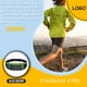 thumbnail image 4 of Greeniant Riñonera impermeable para correr, Jogging, riñonera reflectante para pescar, para correr, tarjeta de efectivo, caminar, monopatín para mujer Mochilas de mochilero Gris Greeniant OD023115-05, 4 of 6