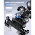thumbnail image 2 of Anti-Shake Motorcycle Phone Mount - 2026 Dual Vibration Dampener, Universal Bike Phone Holder for iPhone 17/16/15/14/13 Series & Android 4.7-7”, Handlebar Mount for Bicycle/Motorbike/Scooter, 2 of 9
