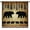 Style-5, variant on Rustic Cabin Curtains Vintage Wood Planks Bear Deer Bird Tree Woodland Kids Boys Girls Bedroom Living Room Bathroom Blackout Rod Pocket Decoration Window Drapes 2 Panels W26xL84in