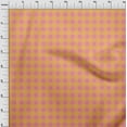 thumbnail image 3 of oneOone Cotton Jersey Medium Pink Fabric Gingham Check Fabric For Sewing Printed Craft Fabric By The Yard 58 Inch Wide, 3 of 4