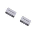 thumbnail image 2 of 2pcs Resin Watchband Decorative Smartwatch Band Stylish Watch Replacement Strap Compatible for BABY-G (Gray), 2 of 3