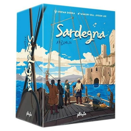 Crafty Games CFG75001 Sardegna Board Game
