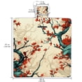 thumbnail image 2 of Tree Canvas Beach Blanket - Extra Large Picnic Mat for Outdoor Family Gatherings, Beach Trips, and Camping - Waterproof and Sand - Durable and Easy to Clean - 200x150cm, 2 of 6