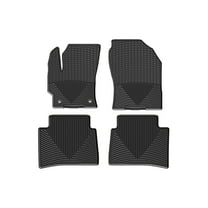 WeatherTech All-Weather Floor Mats compatible with Toyota Corolla, Corolla Hybrid - 1st & 2nd Row, Black