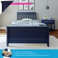 thumbnail image 2 of BEDSMART Lit Simple en Bois Massif / Bleu, 2 of 7
