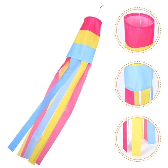 TABLETREANDS Windsock Decorativo Para Jardín Multicolor En Poliéster Para Exterior Y Festivales