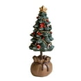 thumbnail image 2 of Adorno de de Navidad de Resina, Estatuilla de de Navidad, Decoración de Mesa, Decoraciones de de Navidad en Miniatura para Aniversar Grande, 2 of 8