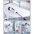thumbnail image 3 of Electric Spin Scrubber for Cleaning Bathroom: Cordless Power Shower Scrubber - Electric Cleaning Brush for Tile Tub, 3 of 7