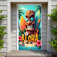 thumbnail image 6 of Colorful Theme Aloha Banner Decorative Design Hawaiian Tiki Party Backdrop for Beach Party Luau Party Summer Event, 6 of 8