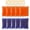 orange,blue, variant on NOKIMAX Gel Ball Blaster Refill 100,000 PCS – 10 Pack Refill, 7-8mm Transparent Orby Rounds,  for Splatter Blasters Outdoor, Ages 14+ Years