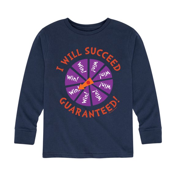 Dr. Seuss - I Will Succeed - Toddler And Youth Long Sleeve Graphic T-Shirt