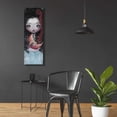 thumbnail image 5 of Epic Art 'Moon Keeper' by Abril Andrade, Acrylic Glass Wall Art, 16"x48", 5 of 8
