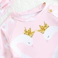 thumbnail image 4 of eczipvz Bathing Suit Girl Toddlers and Baby Girls' 2-Piece Long Sleeve Rashguard Set(Pink,2-3 Years), 4 of 7