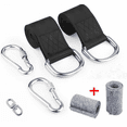 thumbnail image 3 of Swing With Suspension Kit, Outdoor Swing Hook, Safety Lock Mountaineering Buckle-week, 3 of 4