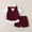Wine, variant on Swuxness Boys Summer Outfits 2 Piece Sets, Boys Short Sleeved Top and Short Set, Kids Fashion Solid Color Turn Down Collar Shirt Casual Suit Wine, 3-4 Years