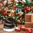 thumbnail image 6 of Fuzoiu American Flag with Desert Camouflage Print Santa Hat Christmas Hat for kids,Santa Hats with Pompom, Unisex Xmas Holiday Hat for Christmas New Year Festive Party Supplies, 6 of 6