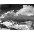 thumbnail image 2 of Adams, Ansel 32x25 Black Ornate Wood Framed with Double Matting Museum Art Print Titled - Clouds - White Pass, Kings River Canyon, proVintageed as a national park, California, 1936, 2 of 4