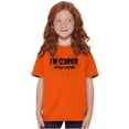 thumbnail image 3 of Halloween Scarier Without A Costume Crewneck T Shirts Boy Girl Teen Brisco Brands S, 3 of 5