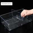 thumbnail image 4 of Plastic Pantry Organization Stackable Fridge Organizer Kitchen Organization, 4 of 5