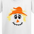 thumbnail image 4 of Inktastic Halloween Scarecrow Male Face Youth T-Shirt, 4 of 5