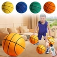 thumbnail image 3 of HLONK Lightweight Children‘s Silent Basketball  Rubber Blue, 3 of 4