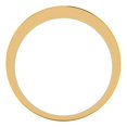 thumbnail image 5 of 0.84 ct Brilliant Princess Cut Simulated Champagne 14k Yellow Gold Stackable Band SZ 5.5, 5 of 6