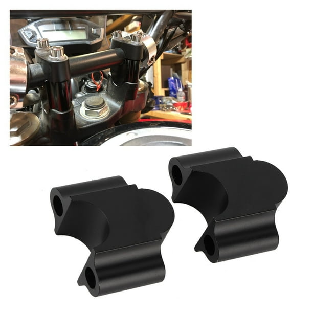 Elevador De Manillar, Elevador De Manillar De Motocicleta Duradero, Coche Deportivo De Conductor De Trabajador De Mantenimiento De Diseño Compacto Para Coche YLSHRF 7/8'' Handbar Riser