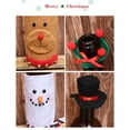 thumbnail image 3 of Toystoory Funda para botella de vino, ropa de Navidad a prueba de polvo, patrón de dibujos animados, bolsa protectora para cerveza, funda para botella de Kits de decoración para fiestas Anciano Toystoory HA070040-01B, 3 of 6