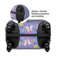 thumbnail image 2 of Daiia butterflies and flowers Luggage Cover, Thickened Washable Travel Luggage Covers, Elastic Unique Baggage Covers for 18-20 inch Luggage-X-Large, 2 of 7