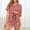 Watermelon Red, variant on Naittoop Women's Silk Satin Pajama Set Soft Short Sleeve Sleepwear Button Down Lounge 2 Piece Nightwear Pjs