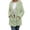 Green, variant on Women's Oversized Thicken Jackets Button Up Casual Hooded Solid-color Coat With Buttons And Long Sleeves Tops