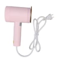 thumbnail image 3 of Mini máquina de planchar rosa, función de afeitadora de tela de 30W, plancha de vapor portátil de mano para viajes familiares, enchufe estadounidense de 110-240V, 3 of 5