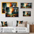 thumbnail image 4 of Designart "Colorful Path Through The Forest I" Landscape Forest Canvas Print, 4 of 5
