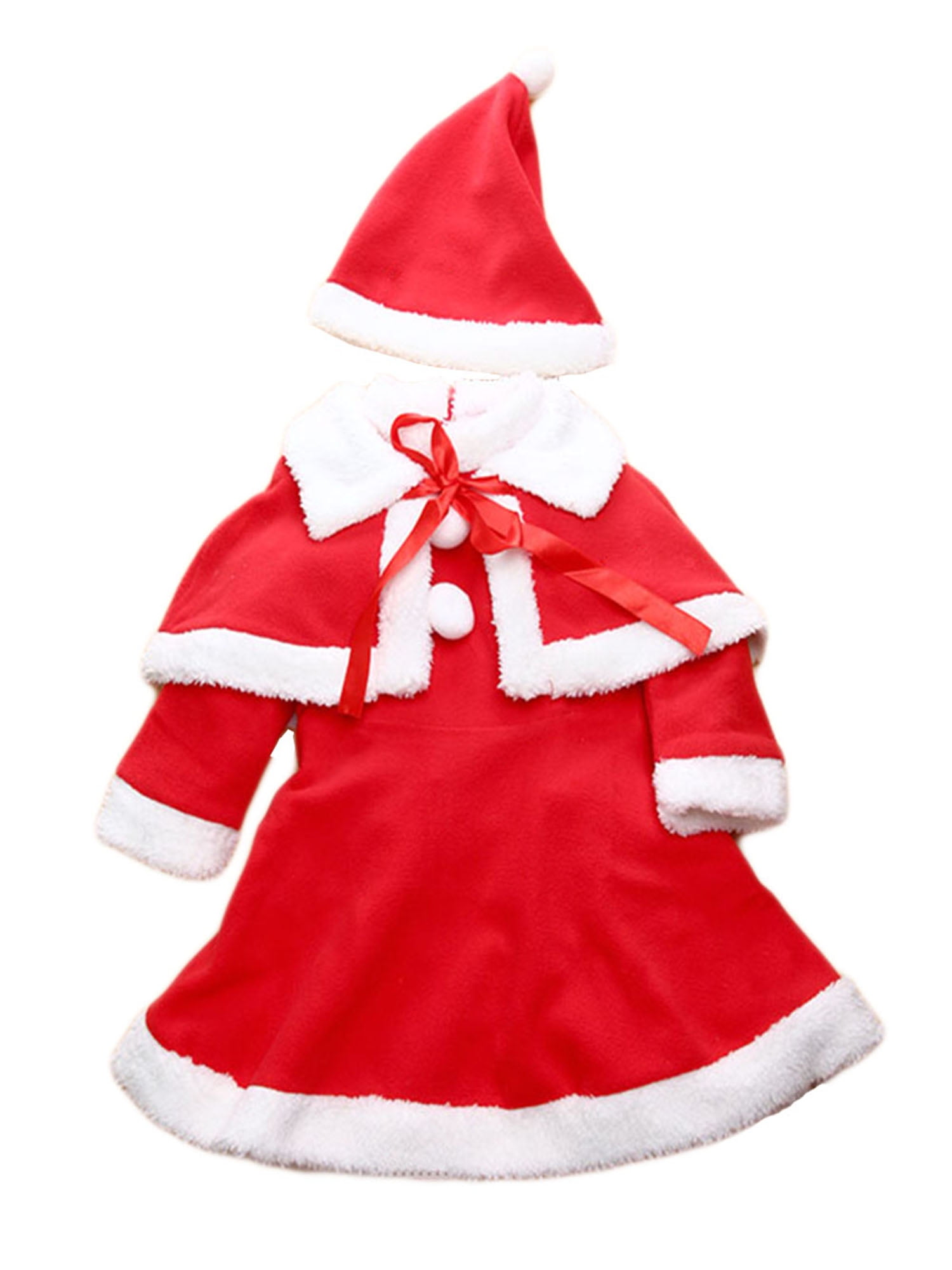 santa costume for baby girl