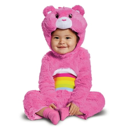 Cheer Bear Deluxe Plush Girls Pink Care Bears Infant Costume