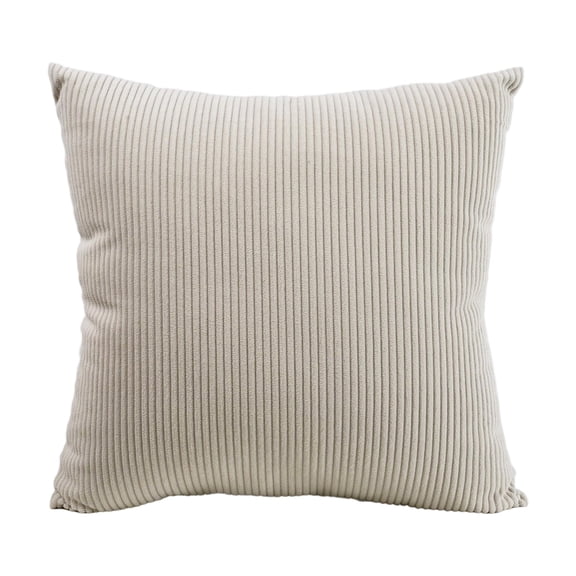 Decorative Corduroy Throw Pillow Covers, 24x32 Decorative Pillow Covers for Couch Bed Chair Living Room Bedroom Home Decor White