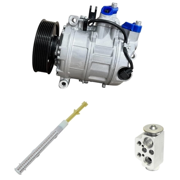 RYC New Automotive Air Conditioning Compressor and Clutch Kit KT BI03N (Fits Audi Q7 3.6L 2007)
