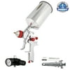 1.4mm HVLP Gravity Feed SPRAY GUN w/ AIR REGULATOR Auto Paint Basecoat Clearcoat