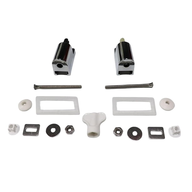 Juego de s de asiento de inodoro grueso, reparación de asiento de inodoro, montajes de de asiento, accesorios de baño de cocina,