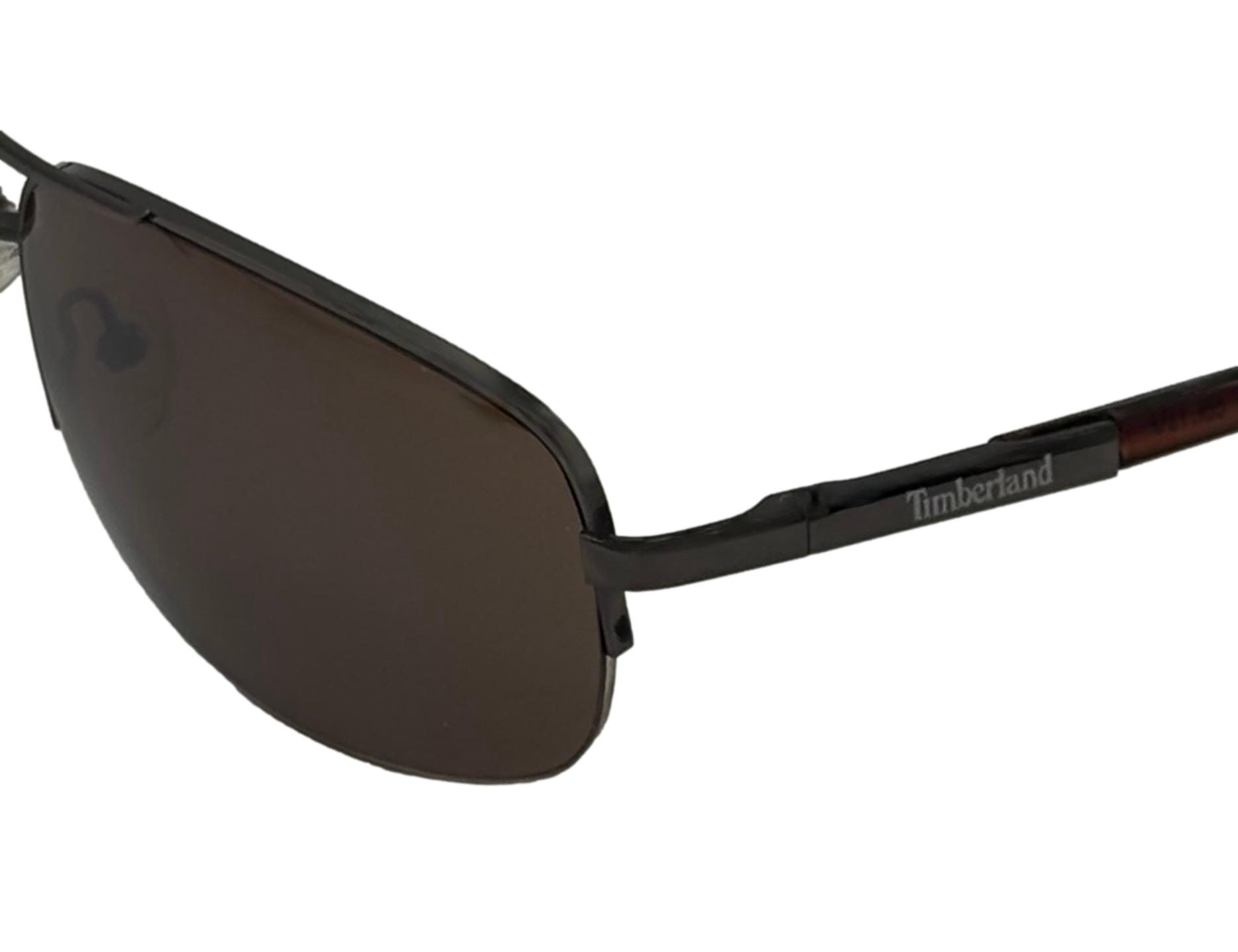 Timberland  Mens Rimless Fashion Sunglasses, Bronze/Brown