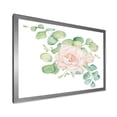 thumbnail image 2 of Designart 'Bouquet of Pink Roses Flowers and Eucalyptus Leaves' Traditional Framed Art Print, 2 of 4