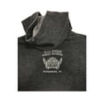 thumbnail image 2 of Harley-Davidson Women's Ornamental Wing B&S Zip-Up Hoodie, Washed Dark Gray (XL), Harley Davidson, 2 of 2