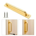 thumbnail image 3 of Greenne Sliding Door Handle Aluminum Alloy Pull Push Door Handle For Gate Toilet Door, 3 of 9