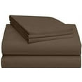 thumbnail image 2 of Luxury Bamboo Elegance 6 Pc Sheet Set - Tree Bark Brown - Full, 2 of 3