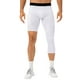 thumbnail image 1 of Pantalones cortos de hombre Mallas de una pierna para hombre para baloncesto bolsillos laterales entrenamiento físico medias de una sola pierna, 1 of 7