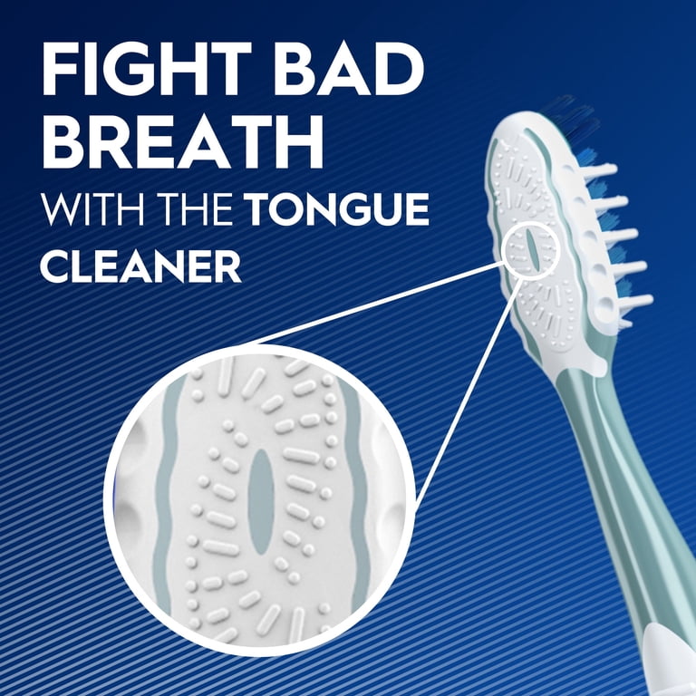 Oral-B Toothbrush Pro Clean CrossAction, Deep Plaque Removal, Soft