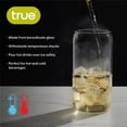 thumbnail image 4 of True Everyday Glass Cups for Cocktails, Iced Coffee, Beer, Juice, Set of 4, 4 of 8