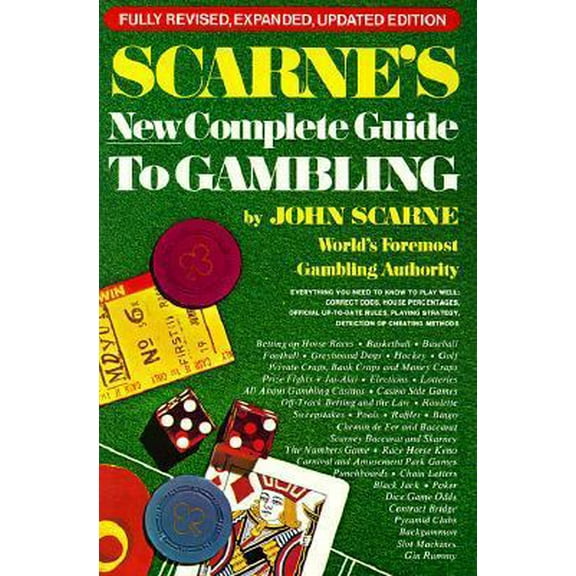 Pre-Owned Scarne's New Complete Guide to Gambling (Paperback) 0671630636 9780671630638